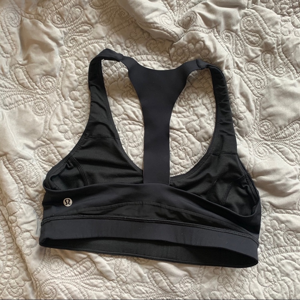 Lululemon Black Sports Bra